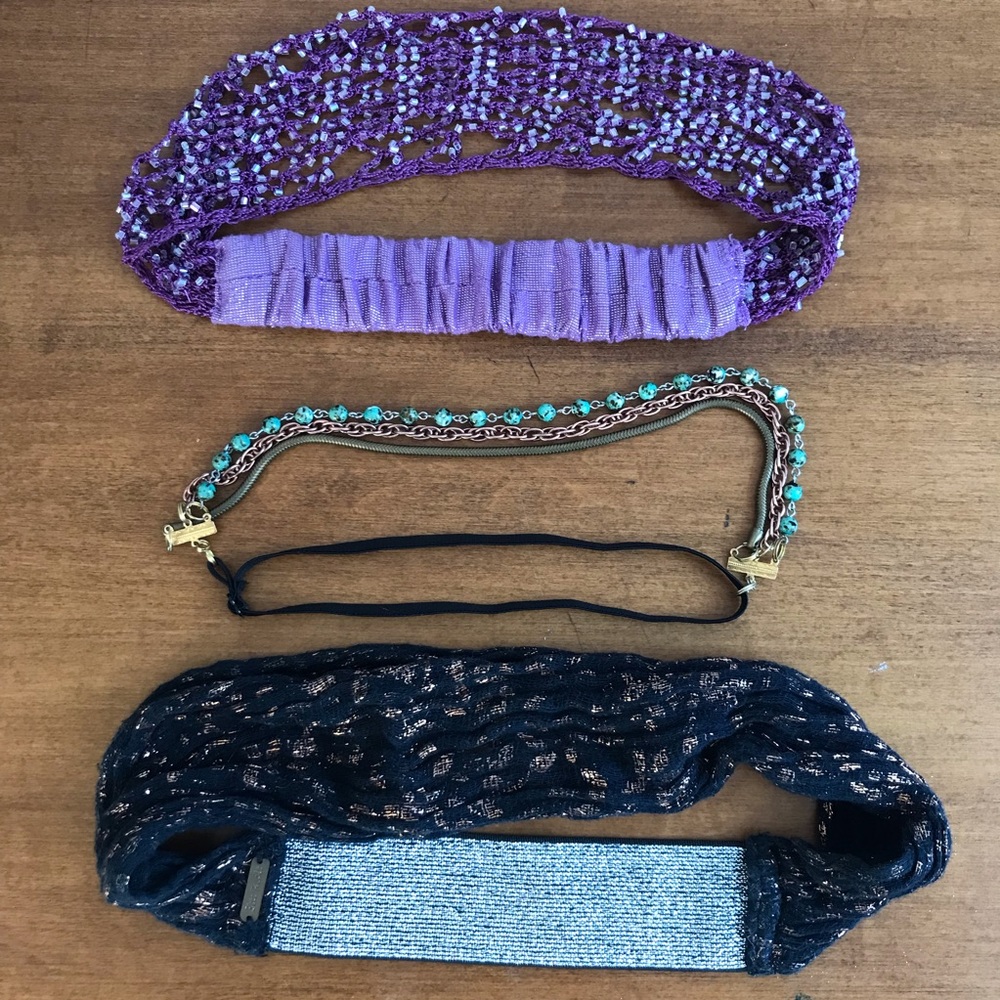 Free People, ShopBop, Lot of 3 Headbands
